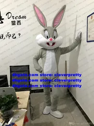 Bugs Bunny Konijn Mascot Kostuum Volwassen Stripfiguur Outfit Pak Merknaam Promotie Verjaardag Gefeliciteerd CX2038