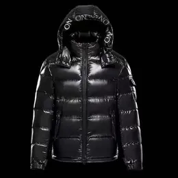 Down Jacket Designer Paras Płaszcz dla mężczyzn Kobiety kurtki zimowe styl mody szczupły gorset gęsty strój wiatrówek przyczynowy hip hop sportowy