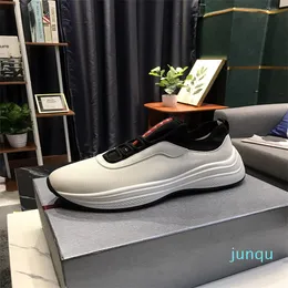 Zapatos deportes al aire libre perfectos becerro nappa portofino cuero blanco caminar para caminar bonitos zapatillas trai famosas 2022