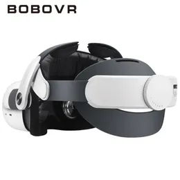 3D 안경 Bobovr M2 Plus 메타 컬러스 퀘스트 용 헤드 스트랩 2 페이스 압력 감소 엘리트 스트랩 VR 액세서리의 편안함 교체 221025