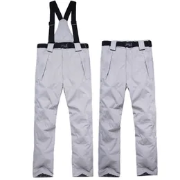 Skidåkning Bib Pants Men's Ski Brand New Outdoor Sports High Quality Halter Kvinnor Vindsäker vattentät varm vinter snowboard L221025