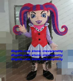 Vampirina Girl Girl Girls Mascot Costume Adult Cartoon Character Guff