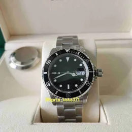 Super wysokiej jakości vintage męskie zegarki 16610 40 mm 3135 Ruch czarna tarcza ze stali nierdzewną 904L Sapphire Sapphire Automatyczni mechaniczni mężczyźni zegarek zegarek na rękę