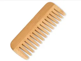 Натуральный высококачественный логотип бамбуковой бороды Check Beard Health Bamboo Comb