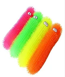 2022 Presi￳n Caterpillar Silicone Puffer juguete 55 cm Ni￱os divertidos Juguetes Blink Stress Relief Toys2396948