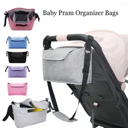 Kinderwagen-Teile-Aufbewahrungstaschen, Mehrzweck-Multifunktions-Kinderwagen-Baby-Organizer, Mama-Tasche, Kinderwagen-hängender Buggy-Becher, Flaschenhalter