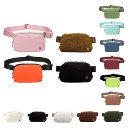 Luxurys Designers Wastpacks Lululemen Womens Lulu Belt Bags Sport Bumbag Yoga Waist Bag Handbag Fanny Pack Clutch Bum Bag Nylon Cross Body Sholdled Gym Bag