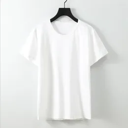 남자 T 셔츠 남자 큰 티셔츠 대형 크기 12xl 11xl 9xl 짧은 슬리브 둥근 목 느슨한 캐주얼 검은 회색 화이트