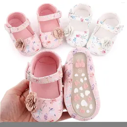 First Walkers Einlegesohle, 11–13 cm, Sommer-Schuhe für kleine Mädchen, weiche, rutschfeste Gummi-Flachlaufsohle für Babys, Kinder, Rosa