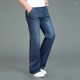 Erkek kot pantolon yaz ince büyük boy mikro çan pantolon erkekler modis düz retro yeşil klasik daha 28-34