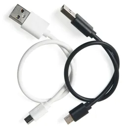 Тип C USB -кабели V8 Микроподобная зарядка кабель 25 см. Корт -мобильный заряд мобильных телефонов для смартфона Android для смартфона Android