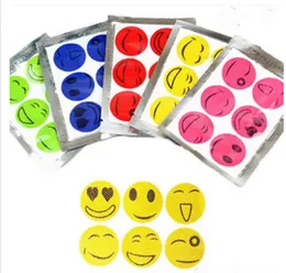 Корабль 6 PCSBAGS 500 Packs3000ps Control Mosquito Mosquito Repellent Sticker Smile Bracletpatch7767995