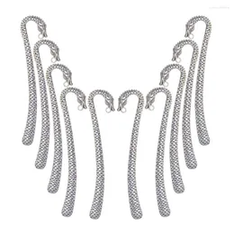 Charms 10 Stück Retro Silber klassische Legierung Metall 5 Zoll leere Perlen 3D alten japanischen Drachenkopf Lesezeichen Schmuck DIY machen