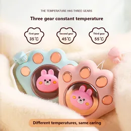 Party Favor Cat Claw Mini Hand Warmers USB Rechargeable Waterproof Hot Handwarmer For Indoors And Outdoors