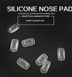 Силиконовая носовая подушка стальная рама носовая площадка 500pcs Стаканы Часть CY022 Shippig Low Eglasses Accepoire для очков9908986