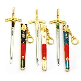 Keychains Cartoon Anime Fate Stay Night King Arthur Saber Sword Keychain Key Chain Cosplay Men Children Gift G221026