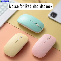 Mice Wireless Support Bluetooth Mouse For Ipad Mac IOS Android Tablet Laptop PC Smart Phones Computer Slim Silent Mice Rechargeable T221012