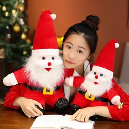 20cm 30 cm 40 cm 50 cm Santa Clause Pluszowe lalki świąteczne prezent miękkie zabawki śliczne pluszaki