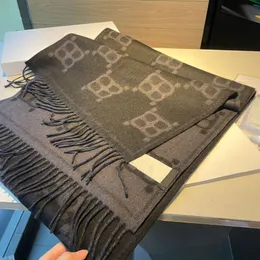 Lenços Schals Herren Kaschmir Schals Modo Inverno Pashmina Weiche Schals Luxurys Breve Quasten Unisex Top Lange Schal