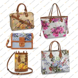 Ladies Fashion Designe Luxury Garden Print Bag Shoulder Bags Crossbody TOTE Handbag Messenger Bag TOP 5A M21317 M81724 M21352 M212270T