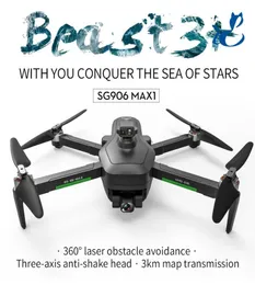 SG906 max1 max droni con fotocamera 4K per adulti drone gps 3 assi a bordo gimbal e evitamento del tempo di volo lungo follo2930960