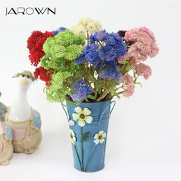 Decorative Flowers JAROWN Artificial Plastic Fake Rice Tsai Ball Fruit Simulation Wedding Home DIY Bonsai Decor Accessories