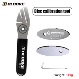 Tools BLOOKE Bicycle Disc Brake Rotor Alignment Truing With Pads Spacer MTB Bike Repair Kit Correction Wrench 221025