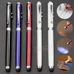 Puntatore laser Stylus Penne Multifunzione Multifunzione Torcia Touch Screen Pen Studenti che scrivono forniture scolastiche da ufficio pallopint BH7804 TYJ