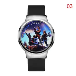 2022 Game LED Touch Watch Fortnite Waterproof 42mm Student Sports Digital Electronic Watch
