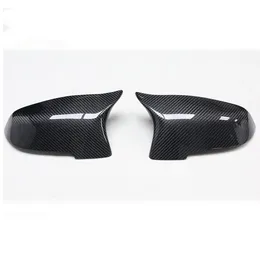 Car Side Rearview Mirror Cover Caps for BMW 5 6 7 Series F10 F11 F18 F16 F01 F02 Carbon Fiber Mirrors Shell