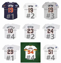 Vintage 1998 World Series Tony Gwynn Baseball Jersey Ken Caminiti Trevor Hoffman Gary Sheffield Wally Joyner Greg Vaughn Rickey Henderson