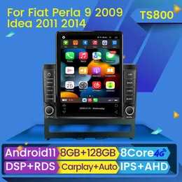 CarPlay Android 11 para Fiat Albea Siena Palio Perla Ideia Tesla Radio GPS Navigator 2din Bt