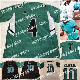 New American Wear Custom Coastal Carolina Chanticleers College Football Jersys Grayson MCCA