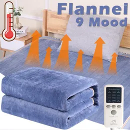 Koce koc elektryczny Flanela Grubsza grzejnik Ogrzewany termostat ogrzewanie ogrzewania zimowego ciała ciepła do łóżka