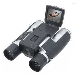 Telescope HD 500MP Digital Camera Binoculars 12x32 1080p Video 2.0 "LCD Display Optical Outdoor USB2.0 till PC