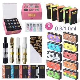 KRT DONUT Edition Atomizers Vapes Cartuidges Packaging 0,8 ml 1,0 ml TIPS NERO 510 Discussione