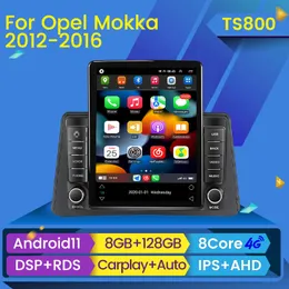 CAR DVD Radio Multimedia Video Player Stero för Opel Mokka 1 2012 - 2016 Tesla Style Navigation GPS Android 2Din 2 DIN BT