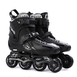 Ice Skates Inline Professional Slalom Adult Shoes Sliding Free Skate Patins Storlek 35-46 Bra som sneakers hjul L221014