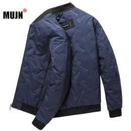 JacketMen Parkas 2022 Herbst Winter Casual Gepolsterte Baumwolle Dicke Warme Mäntel Mode Herren Lose Zipper Parka Bomber Jacke Männliche Kleidung