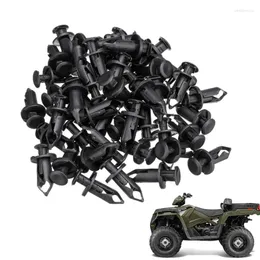 جميع عجلات التضاريس 100pcs 8mm مشبك مشبك جسم برشجة ثقب ثقب دفع دبوس ABS من Polaris Sportsman Rangers RZR 550 850 XP ATV UT