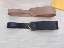 Cintura da donna in pelle di design Cintura da donna regolabile in vita Cintura larga con cinturino a vita alta