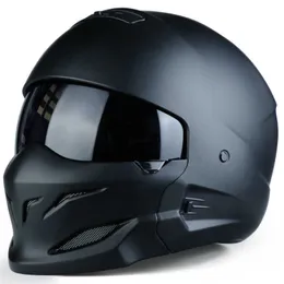 Cycling Helmets Motorcyc Helmet Capacete Personality Combination Full Face Helmet Locomotive Half Helmet The Latest Modular Retro Dot capacete L221014