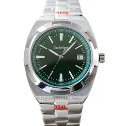 5 colores Reloj para hombre Japón 8215 Movimiento automático Relojes de pulsera de cristal de zafiro Esfera verde luminosa Caja de acero Relojes