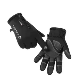 Guanti da sci Guanti da ciclismo Uomo e donna Inverno Caldo Outdoor Antivento Impermeabile Touch Screen Cerniera Sport Ciclismo Alpinismo Sci L221017