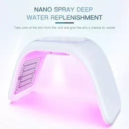 Led Light Therapy Facial SPA Skin Moisturizing 5D Collagen Light EMS Anti-aging PDT