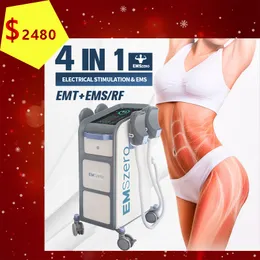 Stationary EMS Slimming System Muscle Massager Emslim Neo Rf 2 4 Handle Handlers Em Slim Newbody Rebulation Emshape Machine Factory Price Price