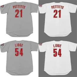 Proword C202 21 Andy Pettitte 4 Brad Lidge Baseball Jersey 2005