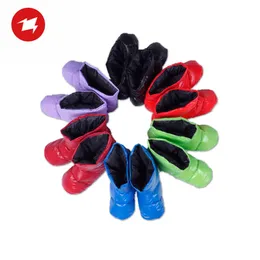 Other Sporting Goods AEGISMAX sleeping bag accessories duck down slippers camping soft socks down shoes unisex indoor / warm travel T221107