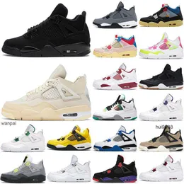 2023 Dropshipping Jumpman 4S Desert Moss Basketball Shoes for Men Women 4 University Blue #59 Taupe Haze Bred Court Purple Mens Trainers Jerdon