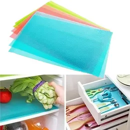 EVA Refrigerator Mats for Shelves Washable Can Be Cut Fridge Shelf Liner Waterproof Fridges Pads Drawer Table Placemats